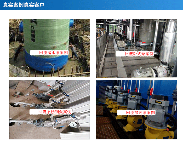 回流泵應(yīng)用在哪些地方？